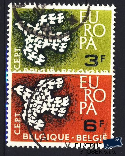 Belgie známky Mi 1253-1254