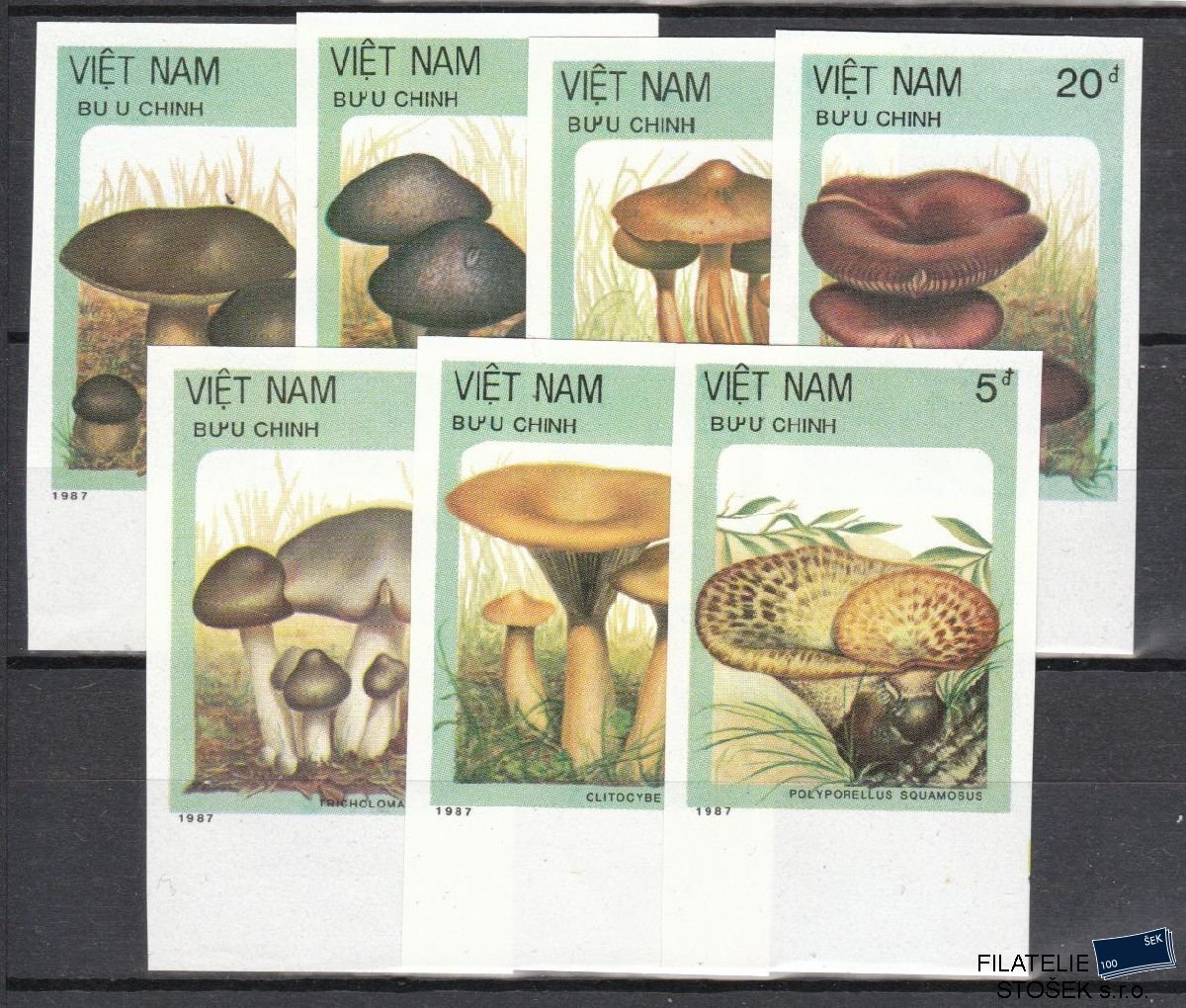 Vietnam známky Mi 1876-82 - Stíhané