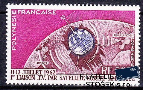 Polynesie známky 1962-3 Telecomunication