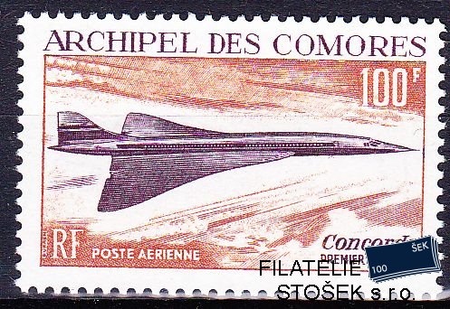 Comores známky 1969 Concorde