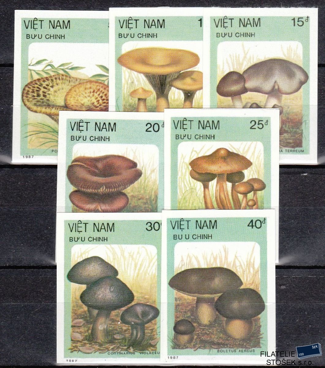 Vietnam známky Mi 1876-82 B