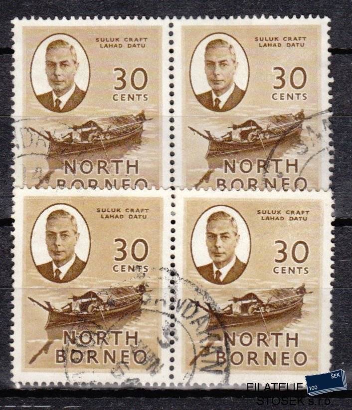 North Borneo známky Mi 286 pásky