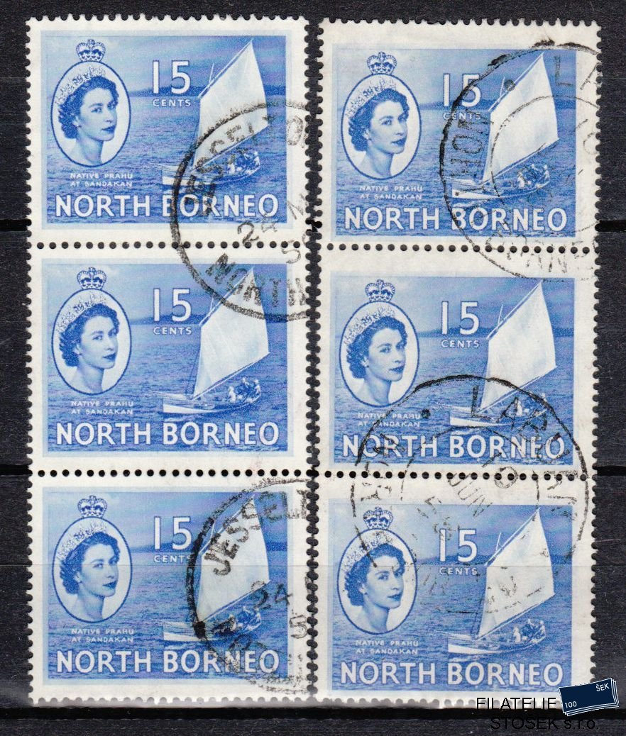 North Borneo známky Mi 301 Pásky