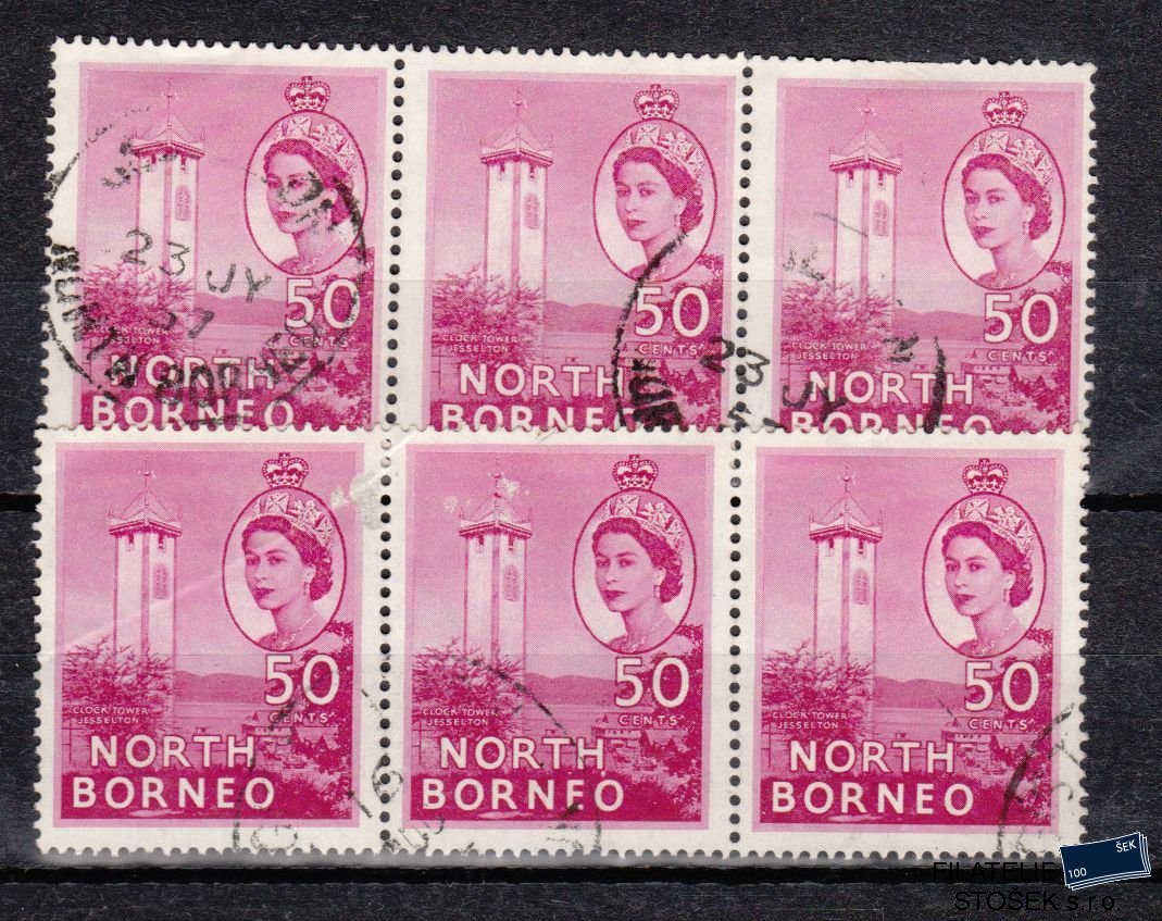 North Borneo známky Mi 304 Pásky