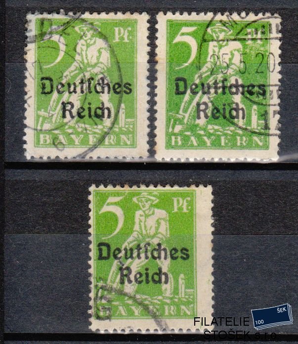 Dt. Reich známky Mi 119 Sestava