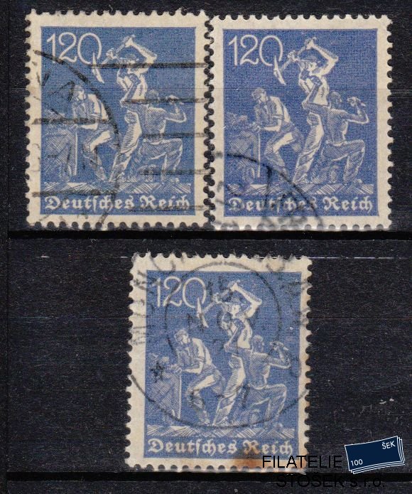 Dt. Reich známky Mi 168 Sestava