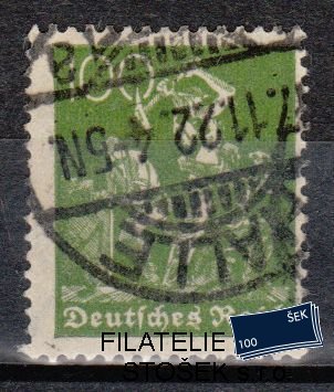 Dt. Reich známky Mi 187b Zkoušená