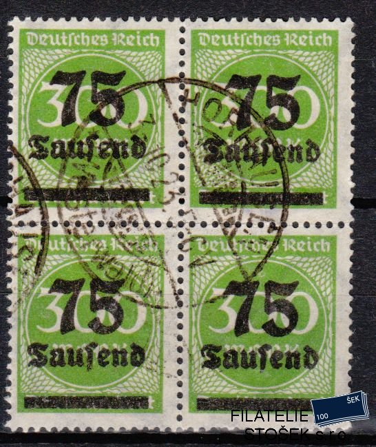 Dt. Reich známky Mi 286 4 Blok