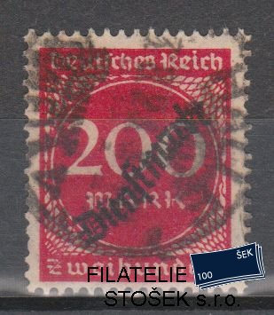 Dt. Reich známky Mi D 78