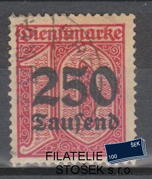 Dt. Reich známky Mi D 93