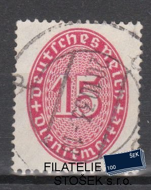 Dt. Reich známky Mi D 124