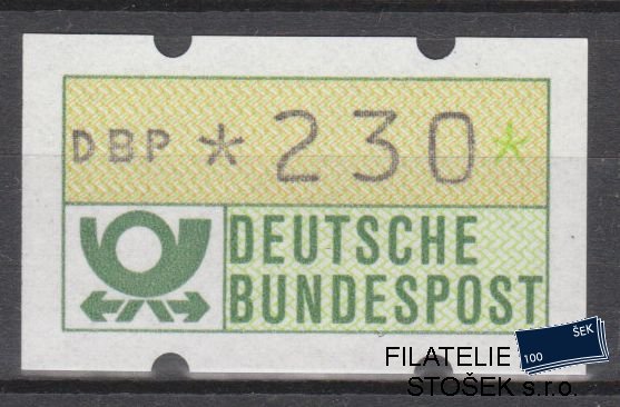 Bundes známky Mi A 1 - 230 PFG