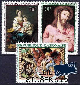 Gabon známky Mi 301-3