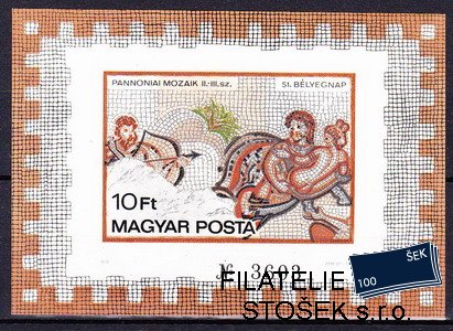 Maďarsko známky Mi Bl.134 B