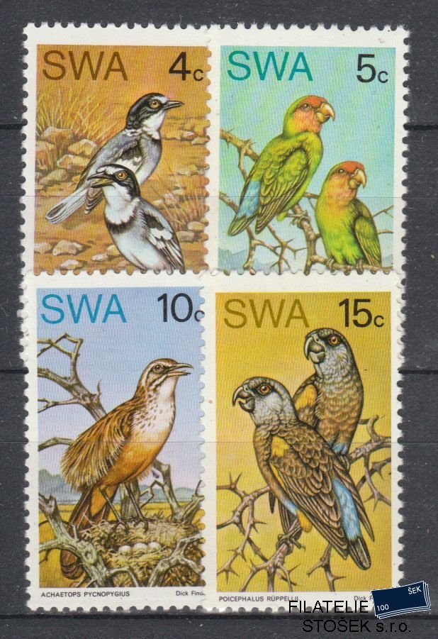 SWA známky Mi 392-95 - Ptáci