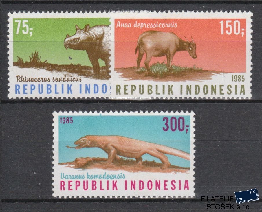 Indonésie známky Mi 1187-89 - Fauna