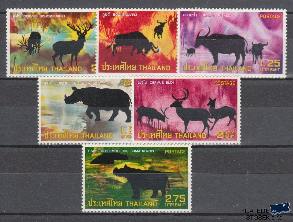 Thajsko známky Mi 698-705 Nk - Fauna