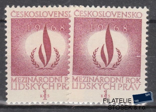 ČSSR známky 1663 Barvy