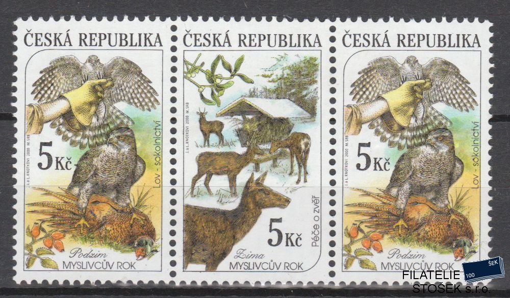 Česká republika známky 273-74 K