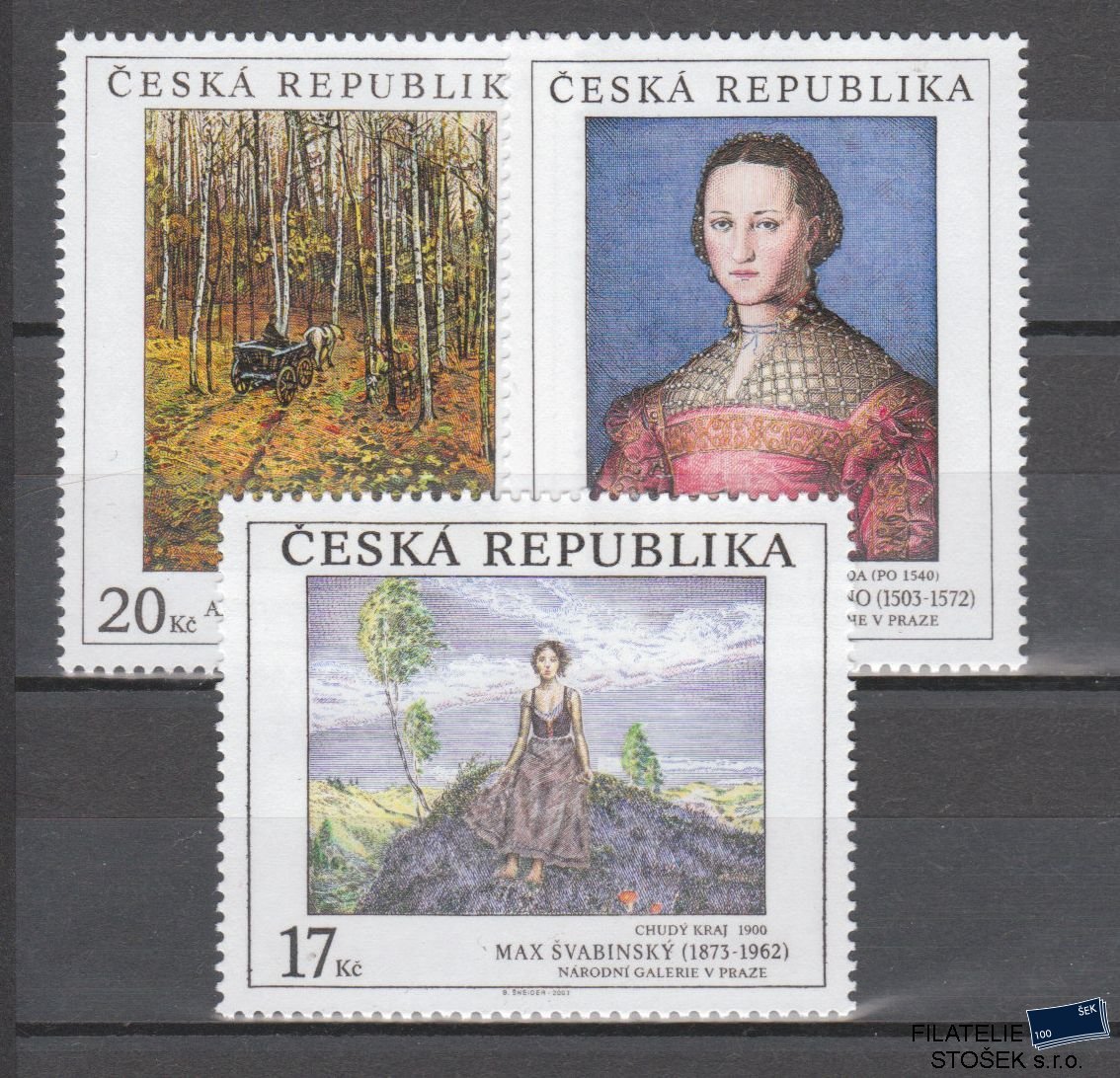 Česká republika známky 383-85