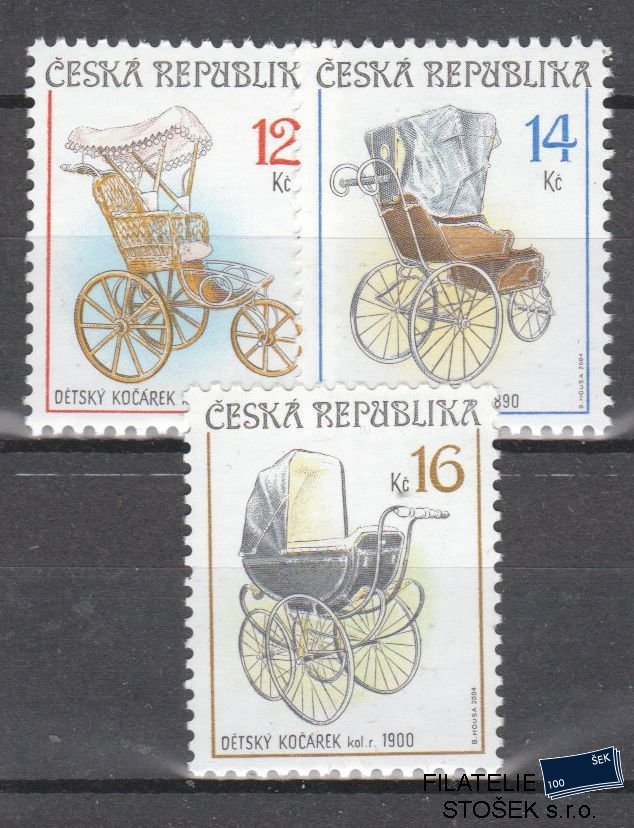 Česká republika známky 414-16