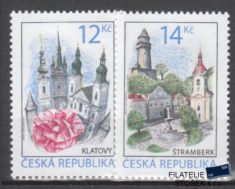 Česká republika známky 637-8