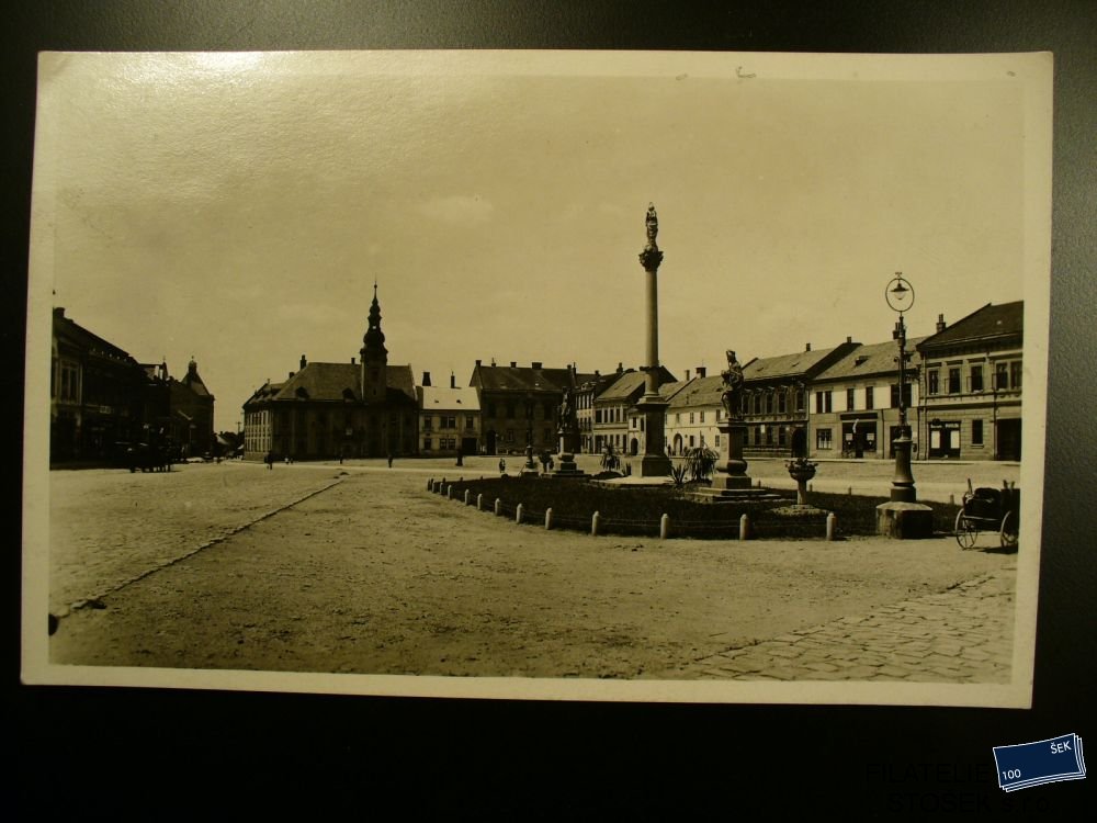 Kojetín - Masarykovo náměstí - Pohledy