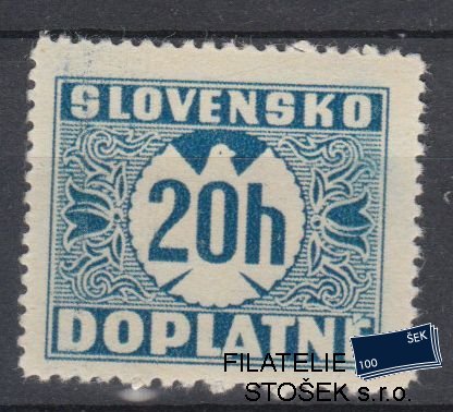 Slovenský štát známky DL 03 Průsvitka