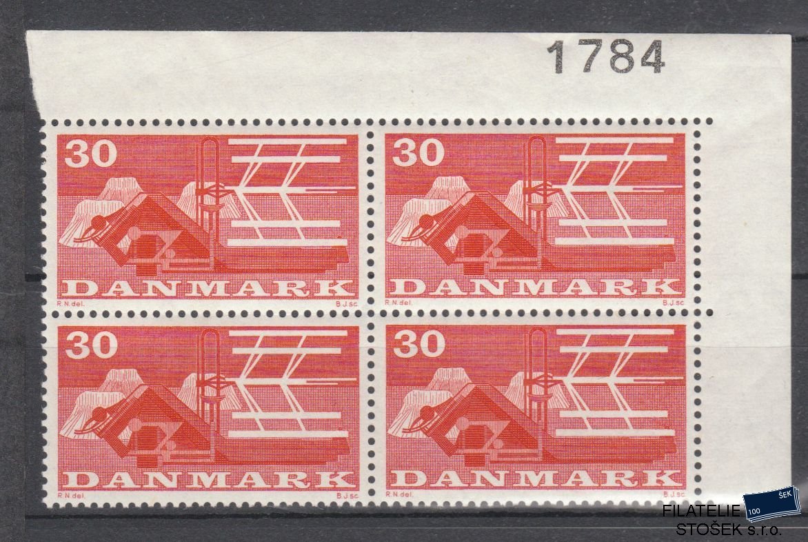Dánsko známky 379 4 Blok