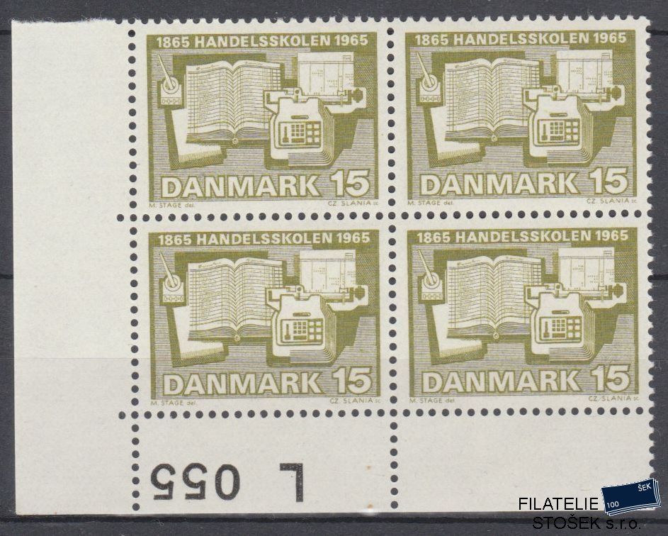 Dánsko známky 426y 4 Blok