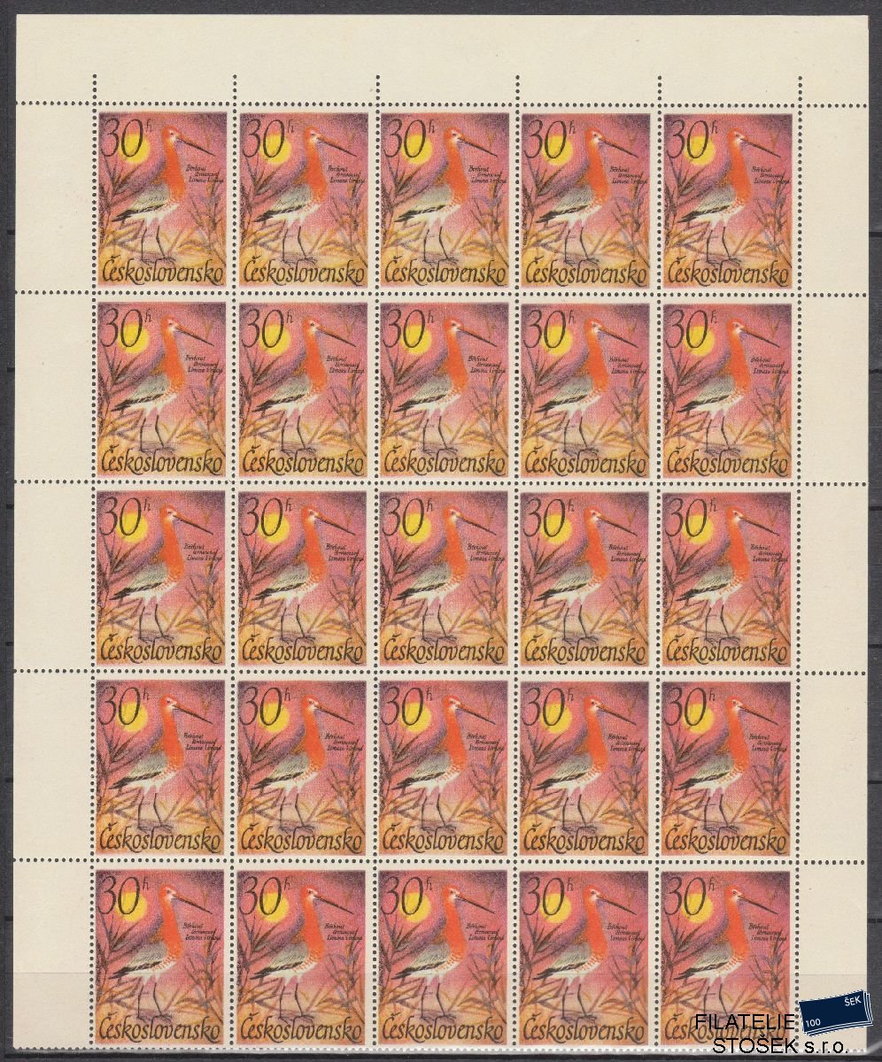 ČSSR známky 1587 ST 25 Blok