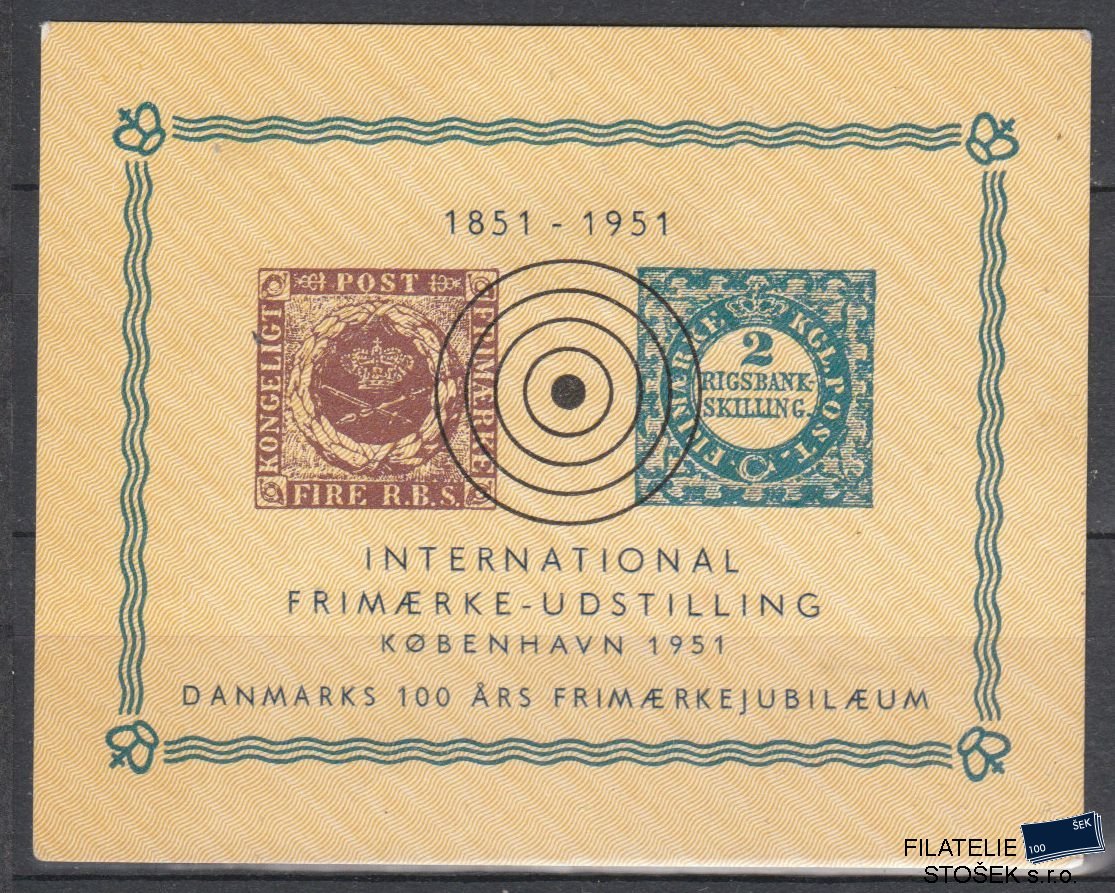 Dánsko známky příležitostný tisk