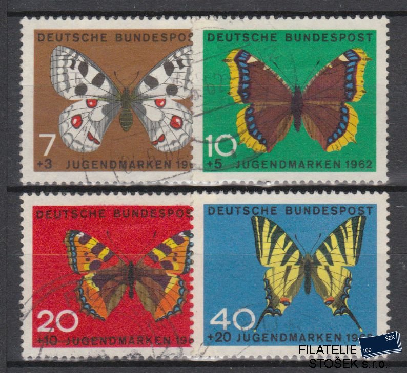 Bundes známky Mi 376-79