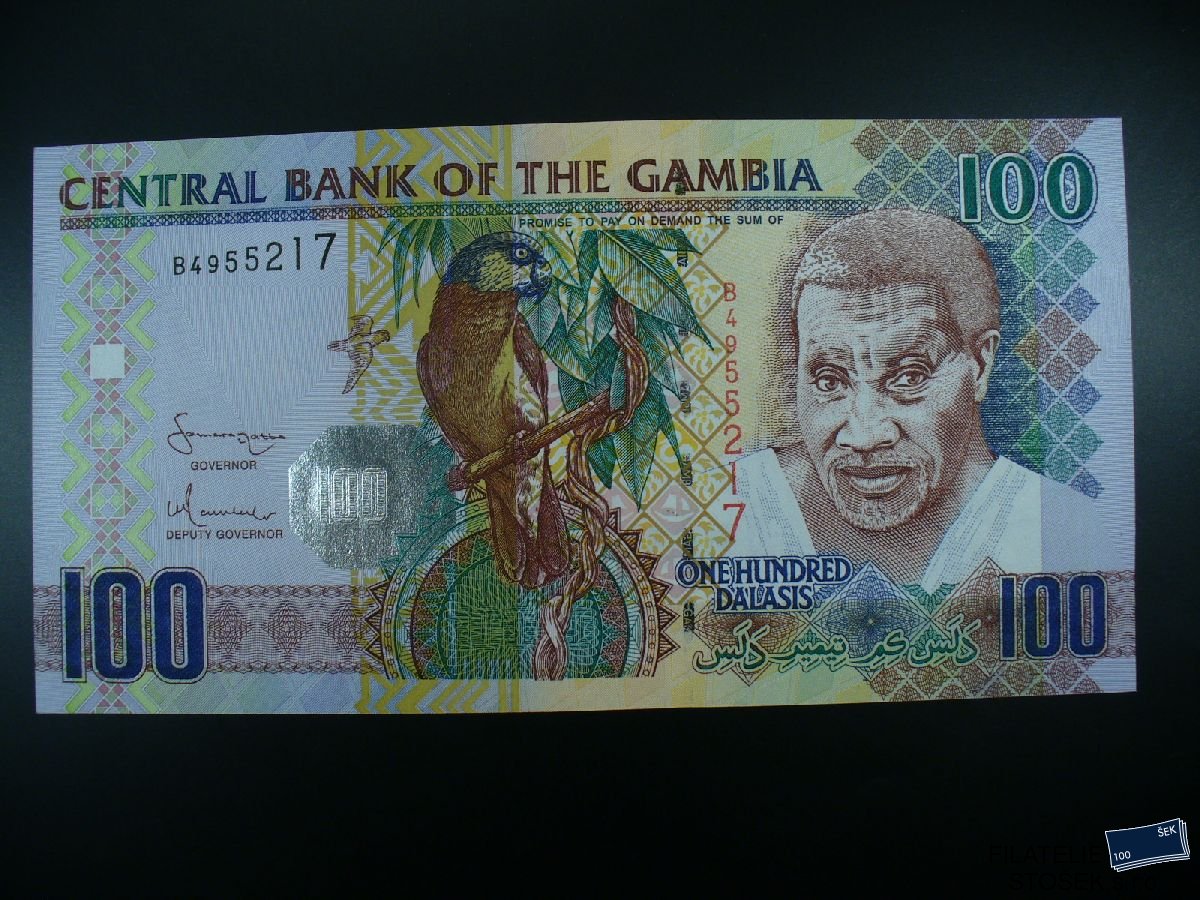 Gambia - nepoužitá bankovka - 100 Dollars