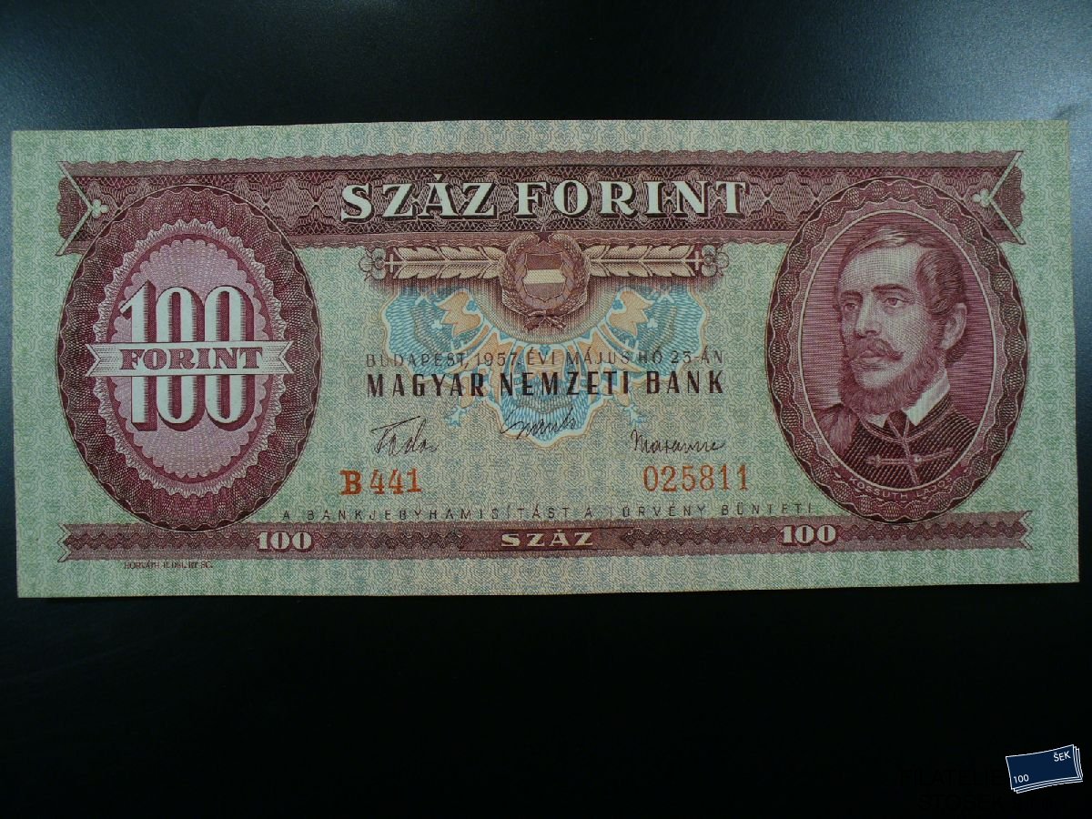 Maďarsko - nepoužitá bankovka - 100 Forint