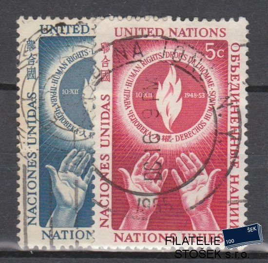 OSN USA známky Mi 25-26