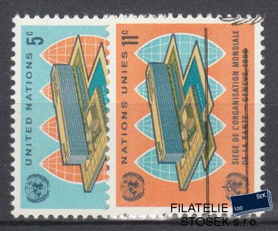 OSN USA známky Mi 166-67