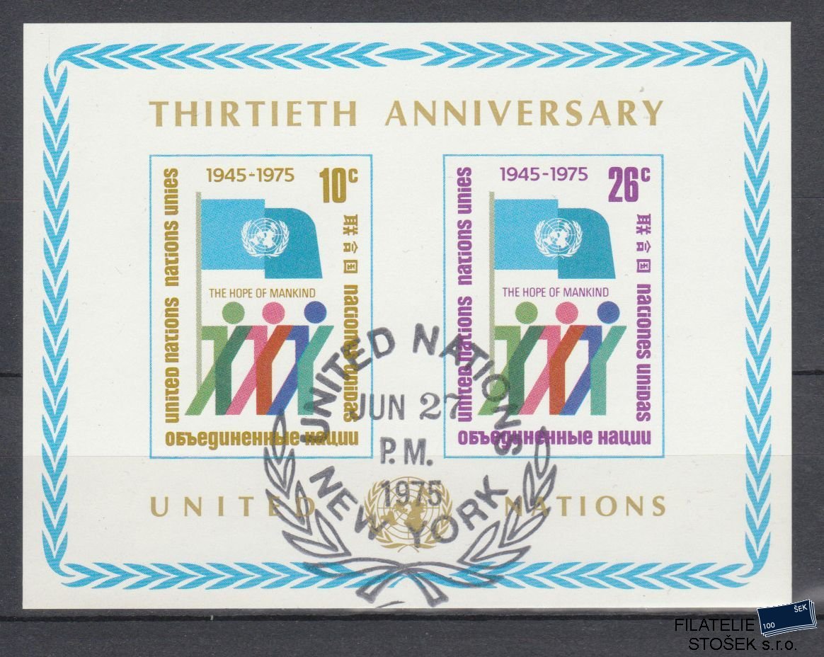 OSN USA známky Mi Blok 6