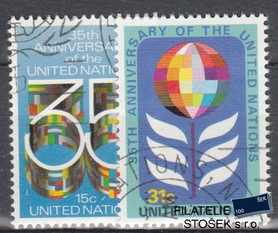 OSN USA známky Mi 346-47