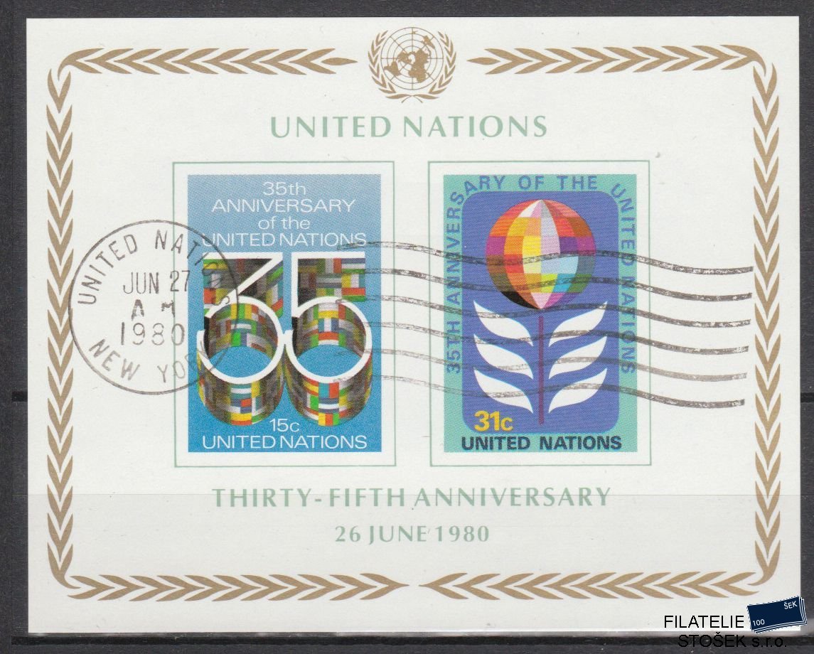 OSN USA známky Mi Blok 7