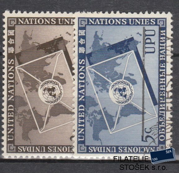 OSN USA známky Mi 21-22