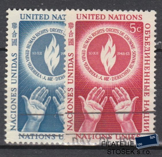 OSN USA známky Mi 25-26