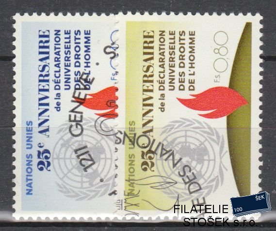 OSN Švýcarsko známky Mi 35-36