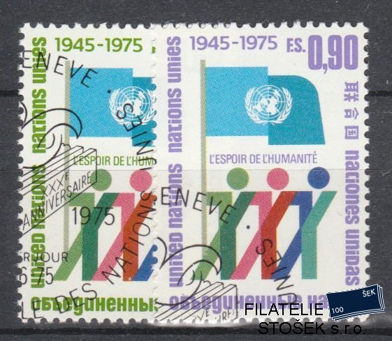 OSN Švýcarsko známky Mi 50-51