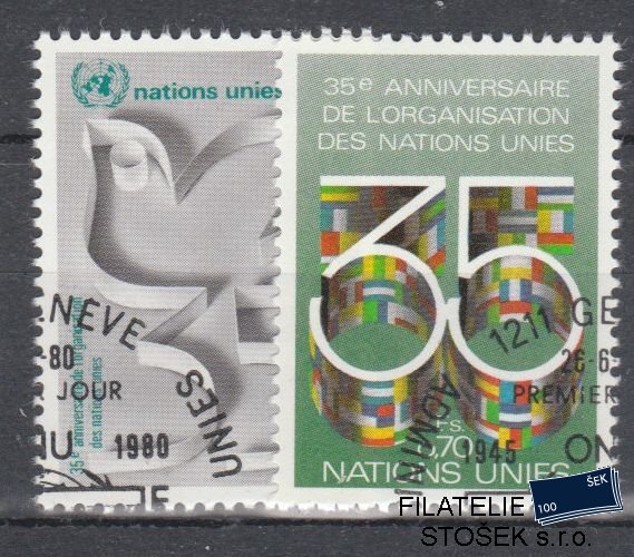 OSN Švýcarsko známky Mi 92-93