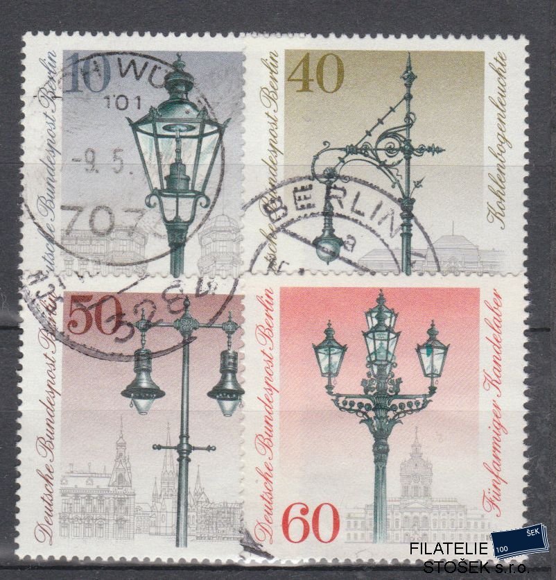 Berlín známky Mi 603-6