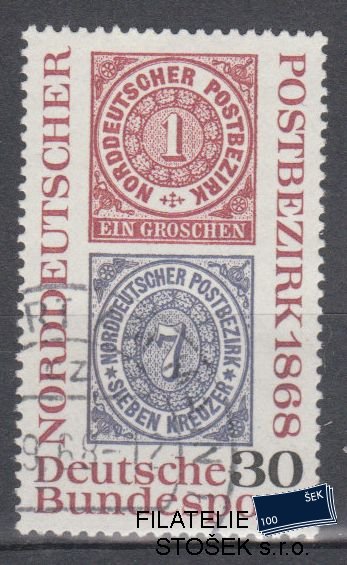Bundes známky Mi 569