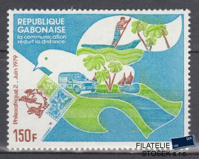 Gabon známky Mi 701 Nk