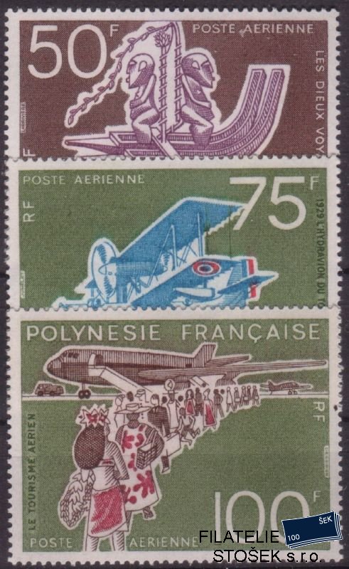 Polynésie Mi 192-4 Letadla