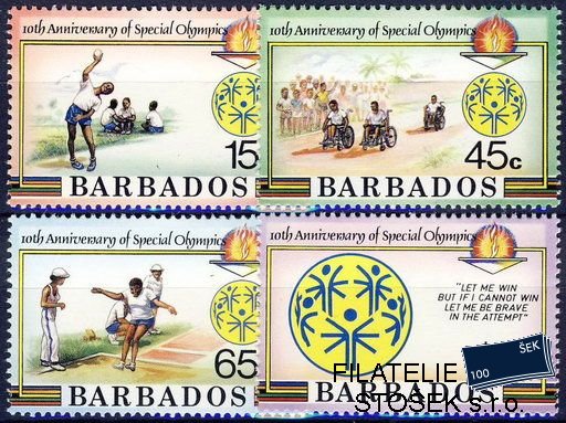 Barbados Mi 670-3